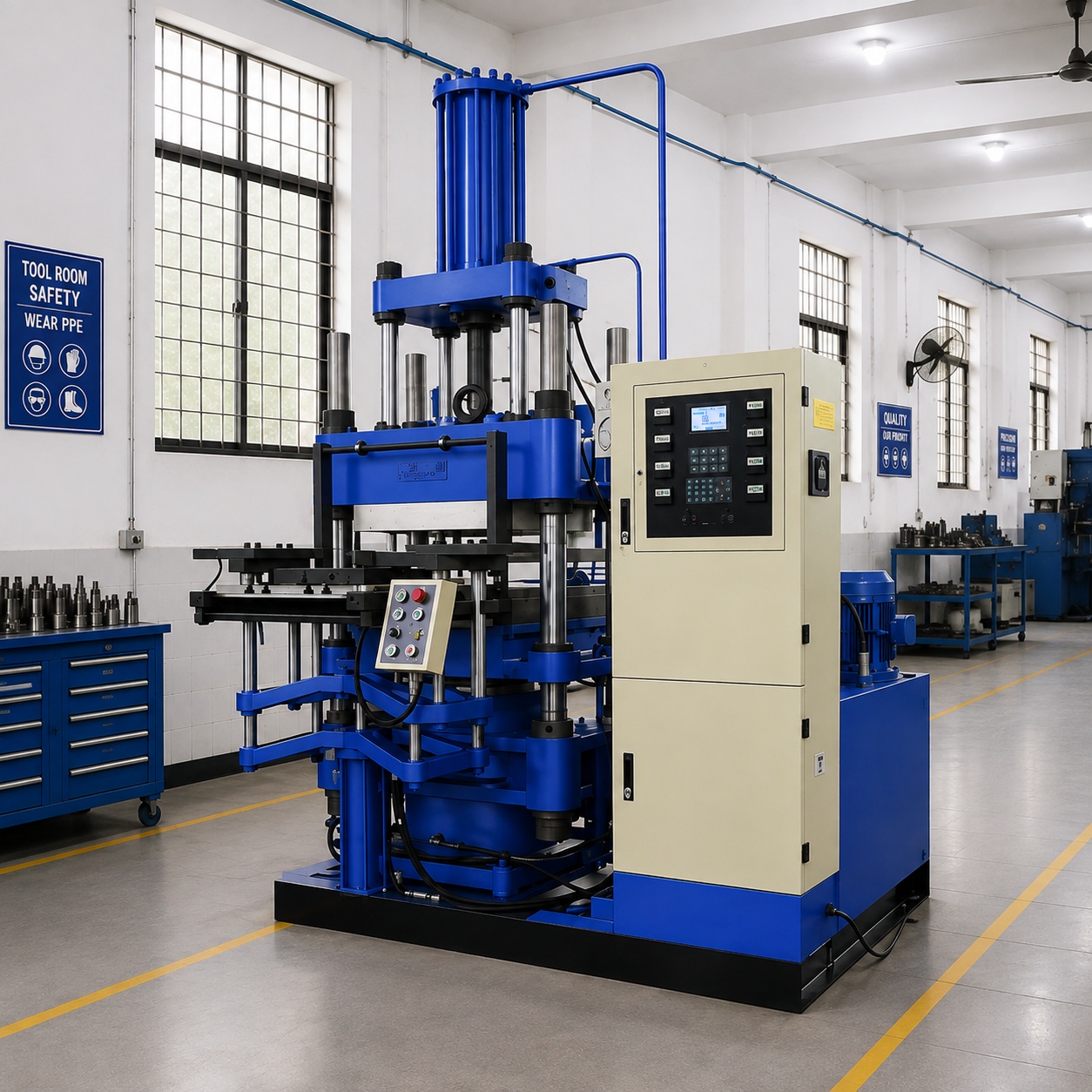 Rubber Transfer Moulding machine