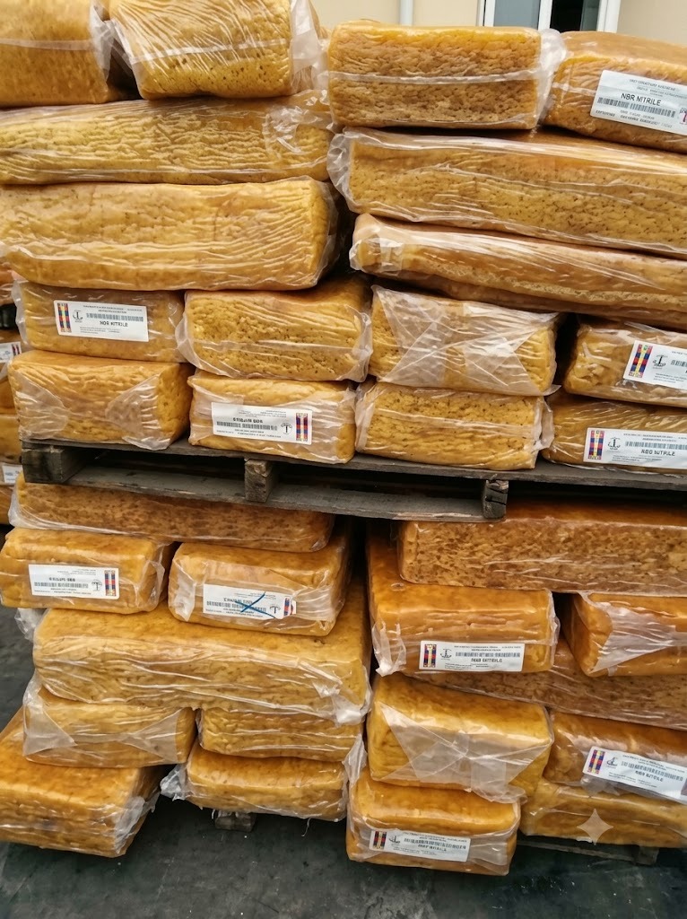 NBR nitrile rubber bale