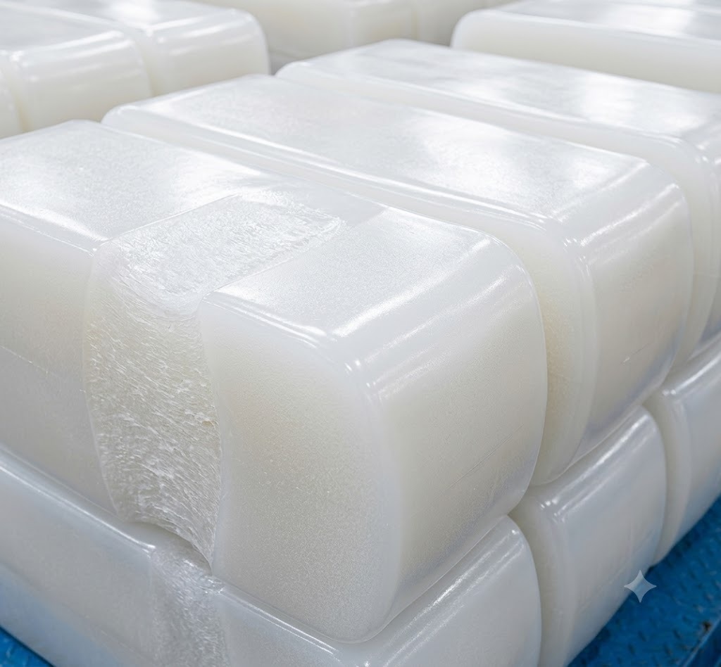 Silicone rubber bale