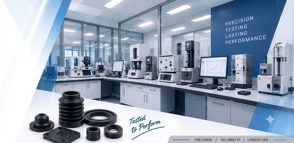 N.B. Industries in-house testing laboratory — Tested to Perform. Precision, Reliability, Longer Life